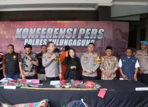 Polres Tulungagung Tangkap 7 Remaja Trenggalek Pelaku Ledakan Petasan Balon Udara