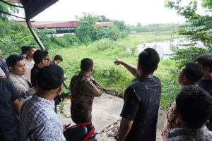 Sudah Berlangsung 2 Tahun, Rico Waas Tinjau Tanah Amblas di Pasar Induk Lau Cih