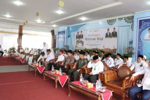 Kapolres Binjai Hadiri Tepung Tawar dan Pembukaan Bimbingan Manasik Haji