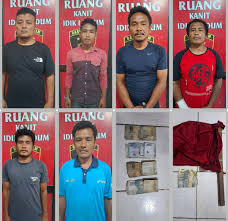 Polres Binjai Amankan Enam Pelaku Pungli