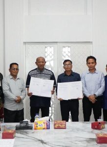 Bupati Langkat Syah Afandin Teken MoU dengan Universitas Quality
