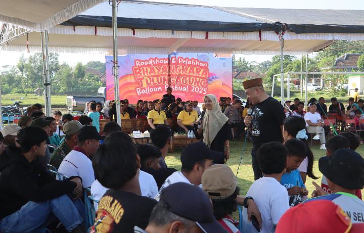 Polres Tulungagung Gelar Pelatihan Balon Udara Tanpa Awak : Menjaga Tradisi dan Keamanan
