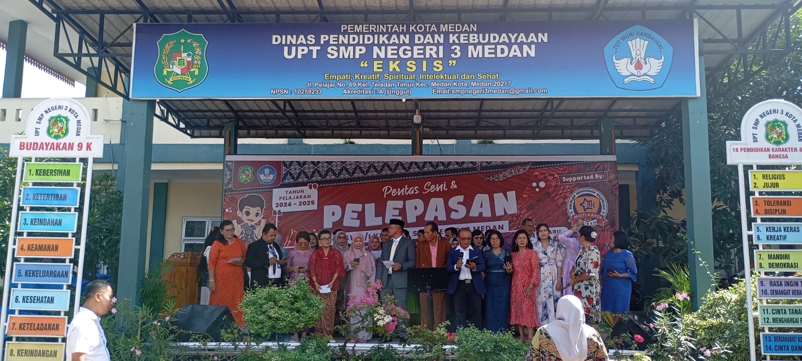 SMPN 3 Medan Lepas 343 Siswa
