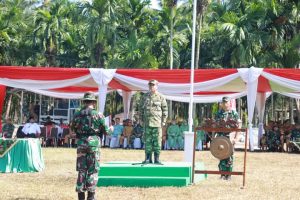 Wabup Katamso Jadi Irup Upacara Pembukaan TMMD ke-124 di Bram Itam Kanan