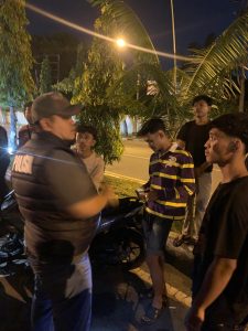 Tim Ops Pekat Toba 2025 Bubarkan Balap Liar Dini Hari, 8 Orang Diamankan