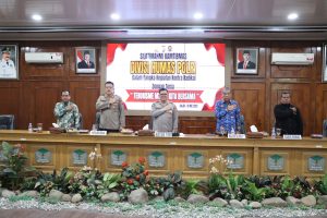 Silaturahmi Kamtibmas Divisi Humas Polri Dalam Kegiatan Kontra Radikal di Wilkum Polres Binjai