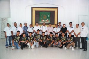 Bupati Langkat Lepas Atlet Pertina Langkat ke Kejurda Sumut