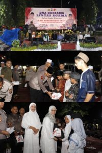 HUT Hari Bhayangkara ke-79 Polres Langkat Gelar Doa Bersama Lintas Agama
