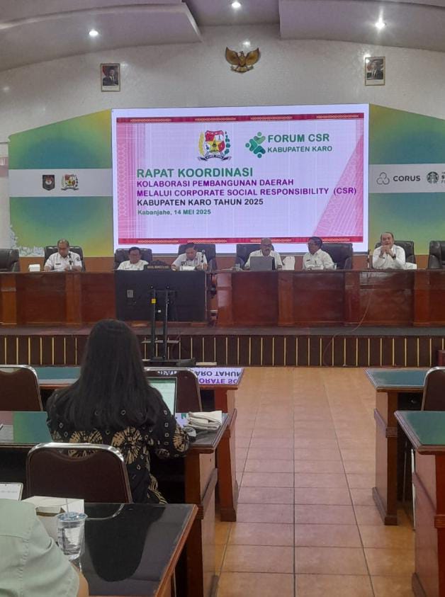 Wabup Karo Buka Rakoor Kolaborasi Pembangunan Daerah melalui CSR