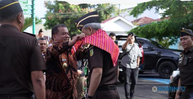 Bupati Karo bersama Forkopimda Sambut Kunker Kajatisu