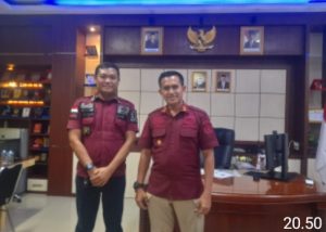 Karutan Labuhan Deli Sambut Hangat Silaturahmi Media