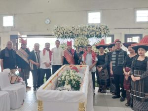 Ketum PWI Pusat dan Ketua PWI Sumut Melayat Eddy Bukit