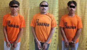 Kelabui Petugas Dengan Bungkus Rokok, Tiga Pria Diboyong Ke Mapolres Binjai