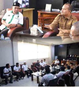 Wali Kota Mahyaruddin Salim Terima Audiensi MD KAHMI