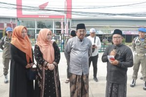 Bupati Tanjab Barat Pimpin Penyembelihan Hewan Kurban PKK