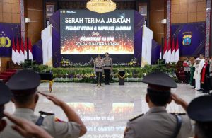 Sertijab Pejabat Utama dan Kapolres, Kapolda Sumut Tekankan Loyalitas dan Semangat Kebersamaan