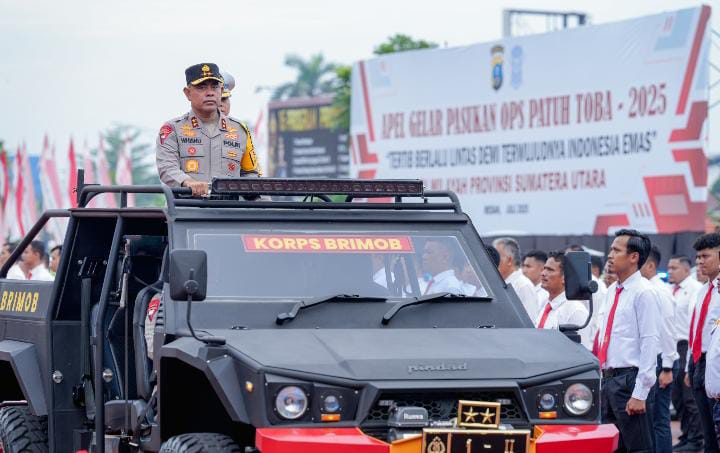 “Operasi Patuh Toba 2025” Resmi Dimulai, Kapolda Sumut : Dorong Kesadaran Kolektif Tertib Berlalu Lintas