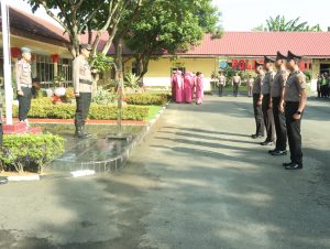 Kapolres Binjai Lantik 51 Personil Naik Pangkat