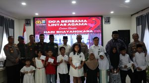 Hari Bhayangkara ke-79, Polrestabes Medan Gelar Do’a Bersama Lintas Agama