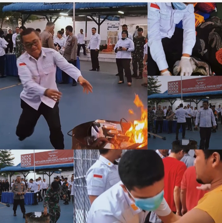Razia Gabungan di Rutan Kelas I Medan: Ciptakan Situasi Aman dan Tertib di Blok Hunian