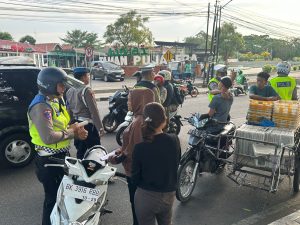 Sebelas Hari Operasi Patuh Toba-2025, Polres Binjai Tindak 517 Pelanggaran