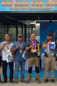 Tim Polda Sumut Borong Prestasi di Kejuaraan Menembak Kapolri Cup 2025