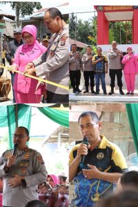 HUT Hari Bhayangkara ke-79,Polres Langkat Resmikan Sumur Bor di Kec.Tanjung Pura