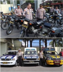 Bukti Akuntabilitas : Polres Tulungagung Periksa Armada Tua yang Tetap Tangguh