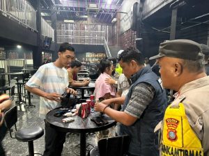 Razia Gabungan THM, Polres Binjai Amankan 3 Terduga dan Barang Bukti Ekstasi