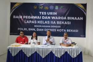 Lapas Kelas II A Kota Bekasi Harus Menjadi Zona Yang Bersih Dari Penyalahgunaan Narkotika