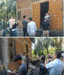 Rumah ASN di Desa Bonan Dolok Dirusak, Ayam Dicuri dan Buah Kelapa Sawit Dijarah