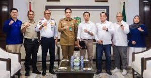Bertemu Rico Waas, PT Medan Binjai Toll Sosialisasikan Penyesuaian Tarif