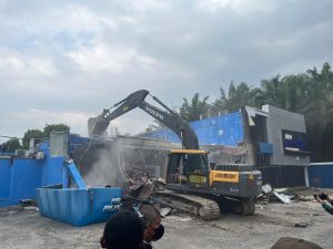 Gubernur dan Kapolda Sumut serta Pangdam I/BB Ratakan Marcopolo dan Blue Star