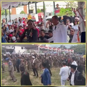 Semangat “Tabola Bale” Menggema dari Istana Merdeka hingga Toba, Bupati Ikut Bergoyang