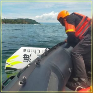 Polda Sumut Sigap Amankan Insiden Crash Pembalap di Grand Prix of Indonesia F1H2O Danau Toba