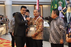 Gubsu Salurkan Dana Bagi Hasil Sebesar Rp.4,59 M Kepada Pemko Tanjungbalai