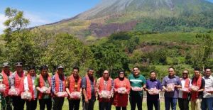 Wabup Karo Hadiri Astacita Summit 2025 di Desa Kutagugung