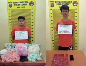 Polda Sumut Ungkap Jaringan Antar Provinsi, Sita 10 Kg Sabu, 24.000 Butir Ekstasi dan 150 Butir H5