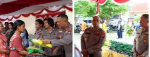 Polda Sumut dan Polres Pelabuhan Belawan Gelar Minggu Kasih dan GPM di Gereja HKBP Pajak Baru Belawan