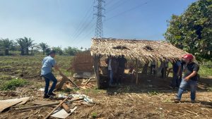 Polres Binjai Grebek Dan Musnahkan Barak Narkoba di Kecamatan Binjai Timur