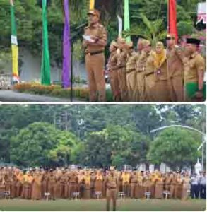 Pimpin Apel Pemerintahan, Wali Kota Sampaikan Tingkatkan Kinerja dan Pengabdian Sebagai ASN