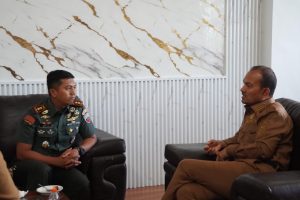 Wali Kota Tanjungbalai Sambut Hangat Kunjungan Silaturahmi Dandim 0208/AS
