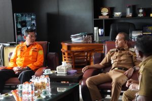 Wali Kota Terima Audiensi Pos SAR – TBA, Perkuat Kordinasi dan Sinergitas Mitigasi Bencana