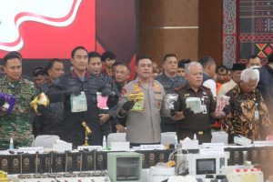 Selamatkan Lebih dari Jutaan Jiwa,Polda Sumut Musnahkan Barang Bukti Narkoba Dengan Nilai Fantastis