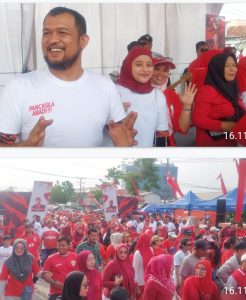 HUT ke-80 RI, Hadi Suhendra Gelar Jalan Santai hingga Donor Darah