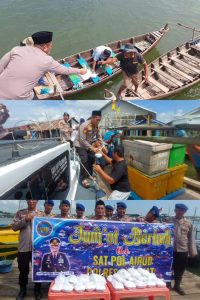 Sat Polairud Polres Langkat Tatap Muka dengan Nelayan dan Masyarakat Pesisir