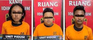 Tiga Pelaku Penganiayaan dengan Celurit Ditangkap Polres Bijai