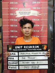 Polsek Medan Baru Ringkus Pelaku Jambret, 1 Pelaku Diburon