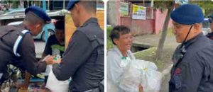 Brimob Sumut Tebar Kepedulian, Batalyon A Pelopor Gelar Bakti Sosial Jumat Berkah di Medan