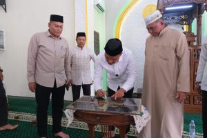 Wali Kota Tanjungbalai Resmikan Musholla Amaliyyah Menjadi Masjid Amaliyyah